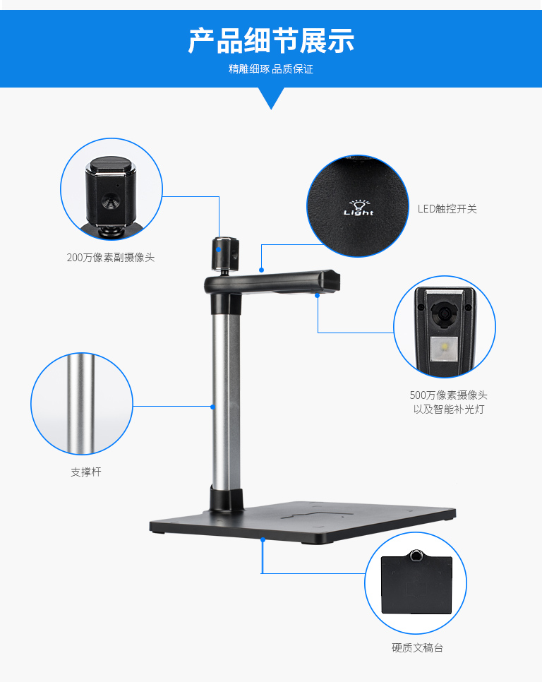 ZL-950TS，哲林高拍儀新品，高清晰